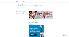 Desktop Screenshot of chiflatironreviews.wordpress.com