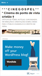 Mobile Screenshot of cinegospel.wordpress.com