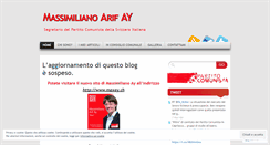 Desktop Screenshot of maxarifay.wordpress.com