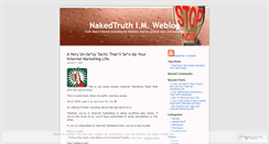 Desktop Screenshot of nakedtruth4im.wordpress.com