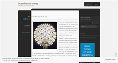 Desktop Screenshot of dustinperkins.wordpress.com