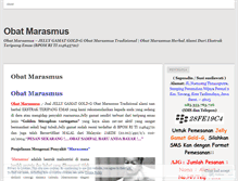 Tablet Screenshot of obatmarasmustradisionalherbalalami16.wordpress.com