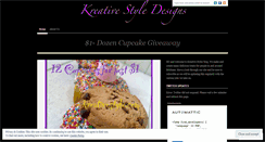 Desktop Screenshot of kreativestyle.wordpress.com
