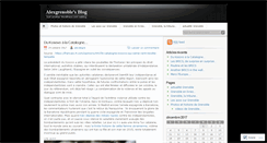 Desktop Screenshot of alexgrenoble.wordpress.com