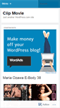 Mobile Screenshot of clipmovie.wordpress.com
