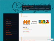 Tablet Screenshot of ciencianarede.wordpress.com