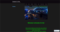 Desktop Screenshot of decaturbar.wordpress.com