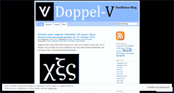 Desktop Screenshot of doppelv.wordpress.com