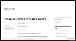 Desktop Screenshot of jdanwmusic.wordpress.com