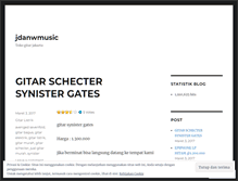 Tablet Screenshot of jdanwmusic.wordpress.com