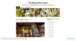 Desktop Screenshot of meblogwritegood.wordpress.com