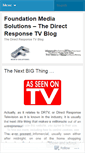 Mobile Screenshot of foundationmediasolutions.wordpress.com