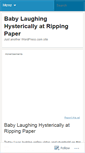 Mobile Screenshot of cutebabylaughing.wordpress.com