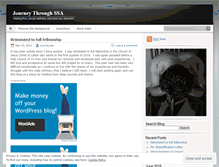 Tablet Screenshot of journeyssa.wordpress.com