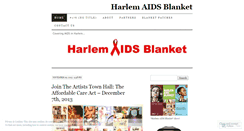 Desktop Screenshot of harlemaidsblanket.wordpress.com