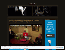 Tablet Screenshot of jleeband.wordpress.com