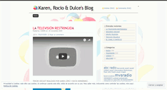 Desktop Screenshot of karenrociodulce.wordpress.com