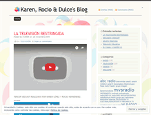 Tablet Screenshot of karenrociodulce.wordpress.com