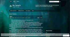 Desktop Screenshot of iarans.wordpress.com