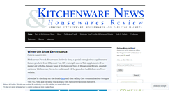 Desktop Screenshot of kitchenwarenews.wordpress.com