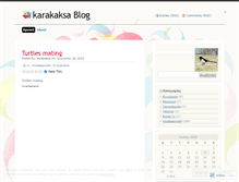 Tablet Screenshot of karakaksa.wordpress.com