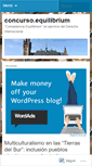 Mobile Screenshot of concursoequilibrium.wordpress.com