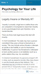 Mobile Screenshot of lifepsychology.wordpress.com