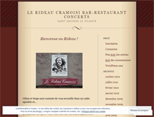 Tablet Screenshot of lerideaucramoisi.wordpress.com