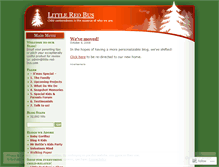 Tablet Screenshot of littleredbus.wordpress.com