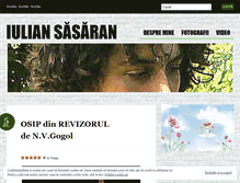 Tablet Screenshot of iuliansasaran91.wordpress.com