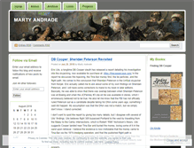 Tablet Screenshot of martinandrade.wordpress.com