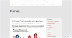Desktop Screenshot of denkraum.wordpress.com