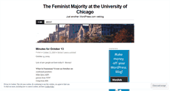 Desktop Screenshot of femmaj.wordpress.com