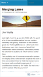 Mobile Screenshot of merginglanes.wordpress.com