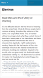 Mobile Screenshot of elenkus.wordpress.com