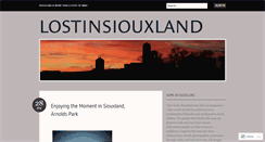 Desktop Screenshot of lostinsiouxland.wordpress.com