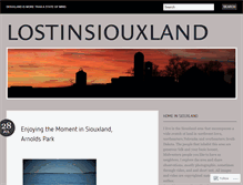 Tablet Screenshot of lostinsiouxland.wordpress.com