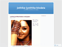 Tablet Screenshot of jothikajyothikabiodata.wordpress.com