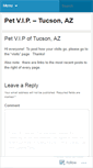 Mobile Screenshot of petvip.wordpress.com