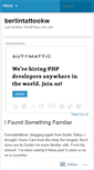 Mobile Screenshot of berlintattookw.wordpress.com