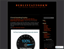 Tablet Screenshot of berlintattookw.wordpress.com