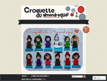 Tablet Screenshot of croquettedualmendreque.wordpress.com