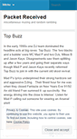 Mobile Screenshot of packetreceived.wordpress.com