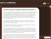 Tablet Screenshot of nullorundefined.wordpress.com