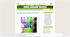 Desktop Screenshot of gentecomunevarazze.wordpress.com