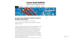 Desktop Screenshot of centrostudikairos.wordpress.com