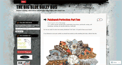 Desktop Screenshot of bigbluebullybus.wordpress.com