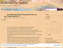 Tablet Screenshot of dyeppri.wordpress.com