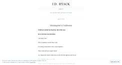 Desktop Screenshot of jdryack.wordpress.com