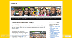 Desktop Screenshot of kidsave.wordpress.com